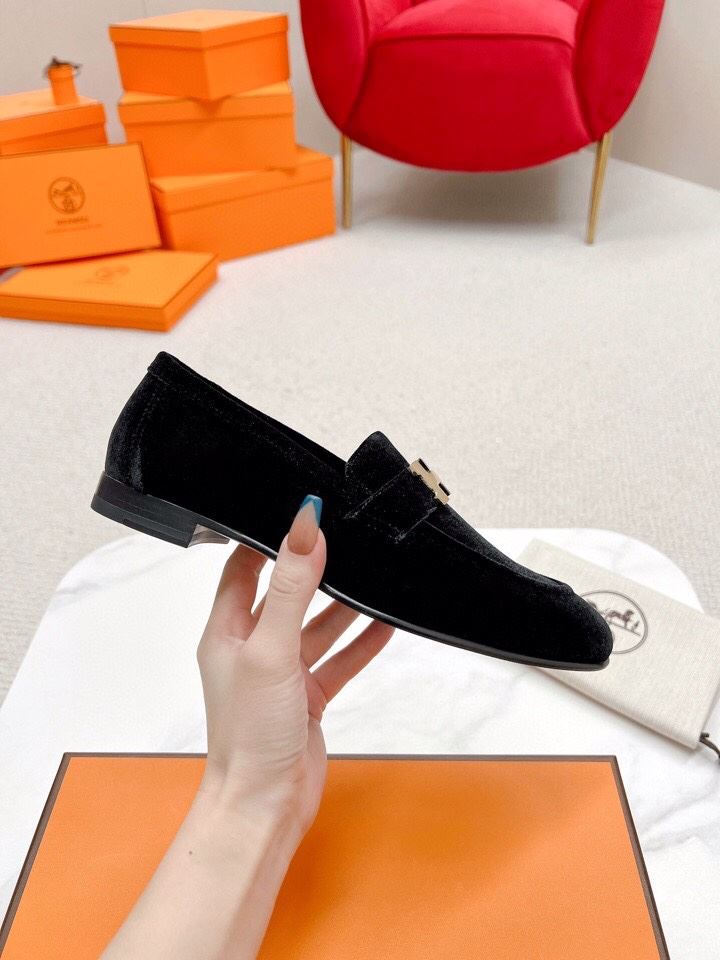 Hermes Leather Shoes